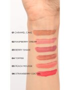 Eveline Cosmetics Variété течно червило с матиращ завършек цвят 05 Peach Mousse 45 мл.