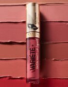Eveline Cosmetics Variété течно червило с матиращ завършек цвят 05 Peach Mousse 45 мл.