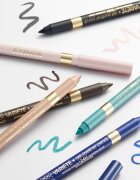 Eveline Cosmetics Variété водоустойчив гел-молив за очи цвят 02 Brown 1 бр.