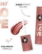 Eveline Cosmetics VINY LOVE Vinyl Lip Liquid дълготрайно течно червило цвят 01 4 мл.