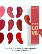 Eveline Cosmetics VINY LOVE Vinyl Lip Liquid дълготрайно течно червило цвят 01 4 мл.