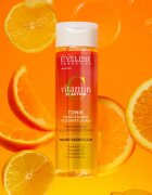 Eveline Cosmetics Vitamin C 3x Action озаряващ тоник 200 мл.