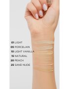 Eveline Cosmetics Wonder Match кремообразен покривен коректор 24 часа цвят 25 Sand Nude 7 мл.