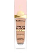 Eveline Cosmetics Wonder Match Lumi хидратиращ фон дьо тен с изглаждащ ефект SPF 20 цвят 25 Sand Beige 30 мл.