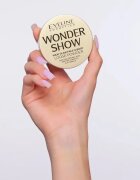 Eveline Cosmetics Wonder Show озаряваща насипна пудра за лице и тяло Maxi Glam 6 гр.