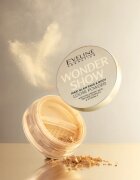 Eveline Cosmetics Wonder Show озаряваща насипна пудра за лице и тяло Maxi Glam 6 гр.