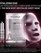 Filorga NCEF -REVITALIZE SHEET MASK ревитализираща маска за озаряване на лицето 20 мл.