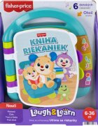 Fisher-Price Musical Book Czech Version контрастна образователна книжка 1 бр.
