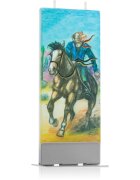 Flatyz Nature Cowboy On Horse свещ 6x15 см