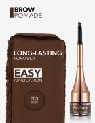 flormar Brow Pomade помада за вежди с четка цвят 03 Brown 22 гр.