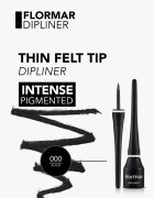 flormar Dipliner дълготрайна течна очна линия цвят Black 35 мл.
