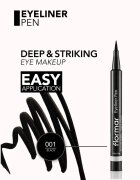 flormar Eyeliner Pen очна линия писалка цвят Black 1 мл.