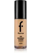flormar HD Invisible Cover Foundation лек фон дьо тен с озаряващ ефект SPF 30 цвят 80 Soft Beige 30 мл.