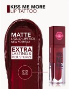 flormar Kiss Me More Lip Tattoo дълготрайно течно червило цвят 013 Sangria 3.8 мл.