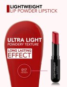 flormar Lightweight Lip Powder Lipstick дълготрайно червило с матиращ ефект цвят 017 This Night 3 гр.