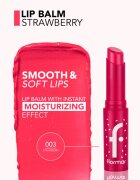 flormar Lip Balm балсам за устни с вкус цвят 003 Strawberry 3 гр.