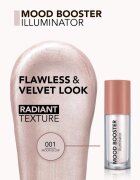 flormar Mood Booster Illuminator кремообразен озарител с апликатор цвят 001 Moon Glow 4 мл.
