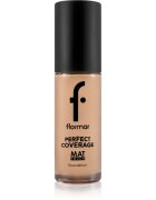 flormar Perfect Coverage Mat Touch Foundation матиращ фон дьо тен за комбинирана към мазна кожа цвят 301 Soft Beige 30 мл.