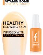 flormar Vitamin Bomb Serum&Primer озаряващ серум с витамини B C E 30 мл.