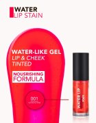 flormar Water Lip Stain боя за устни с подхранващ ефект цвят 001 Infinite Pink 64 мл.
