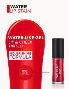 flormar Water Lip Stain боя за устни с подхранващ ефект цвят 002 Love Craft 6.4 мл.