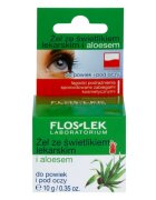 FlosLek Laboratorium Eye Care гел за околоочната зона с очанка и алое вера 10 гр.