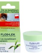 FlosLek Laboratorium Eye Care гел за околоочната зона с очанка и зелен чай 10 гр.