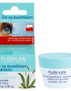 FlosLek Laboratorium Eye Care гел за околоочната зона с живовляк и очанка 10 гр.