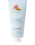 Fluff Superfood Peach & Caramel хидратиращ лосион за тяло Aloe & Sweet Almond Oil 150 мл.