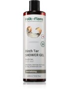 Folk & Flora Birch Tar овлажняващ душ гел 400 мл.