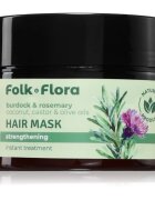 Folk & Flora Burdock & Rosemary дълбоко подсилваща маска за коса 200 мл.