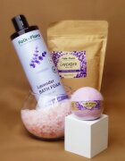 Folk & Flora Lavender пяна за вана с успокояващ ефект 400 мл.