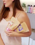 Folk & Flora Lavender релаксираща сол за вана 500 гр.