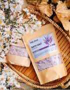 Folk & Flora Lavender релаксираща сол за вана 500 гр.