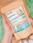 Folk & Flora Pine успокояваща сол за вана 500 гр.