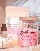 Folk & Flora Raspberry & Rose соли за вана 500 гр.