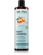 Folk & Flora Sea Buckthorn възстановяващ шампоан за боядисана и увредена коса 400 мл.