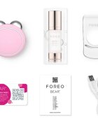 FOREO BEAR™ Mini тонизиращ уред за лице мини Pearl Pink