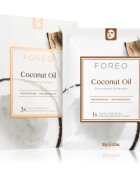 FOREO Farm to Face Sheet Mask Coconut Oil подхранваща платнена маска 3x20 мл.