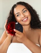 FOREO FLIP™ Play Advanced 3-in-1 гребен за коса с LED подсветка Midnight Magic 1 бр.