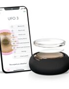 FOREO UFO™ 3 5-in-1 звуков уред за ускоряване ефекта на маските за лице Black 1 бр.