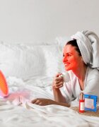 FOREO UFO™ LED Lighthouse Panel вградена LED светлинна терапия Red Blue & Amber LED Light Therapy 1 бр.