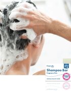 Friendly Soap Natural Shampoo Bar Fragrance Free натурален сапун За коса без парфюм 7x95 гр.