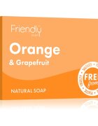 Friendly Soap Natural Soap Orange & Grapefruit натурален сапун 95 гр.