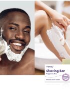 Friendly Soap Shaving Bar Fragrance Free натурален сапун бръснене без парфюм 7x95 гр.
