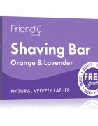 Friendly Soap Shaving Bar Orange & Lavender натурален сапун бръснене 95 гр.