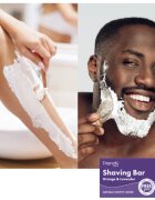 Friendly Soap Shaving Bar Orange & Lavender натурален сапун бръснене 95 гр.