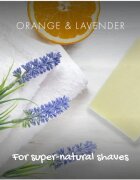 Friendly Soap Shaving Bar Orange & Lavender натурален сапун бръснене 95 гр.
