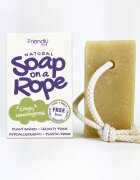 Friendly Soap Soap on a Rope Lemongrass натурален сапун на шнурче 95 гр.
