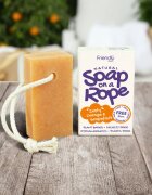 Friendly Soap Soap on a Rope Orange & Grapefruit натурален сапун на шнурче 95 гр.